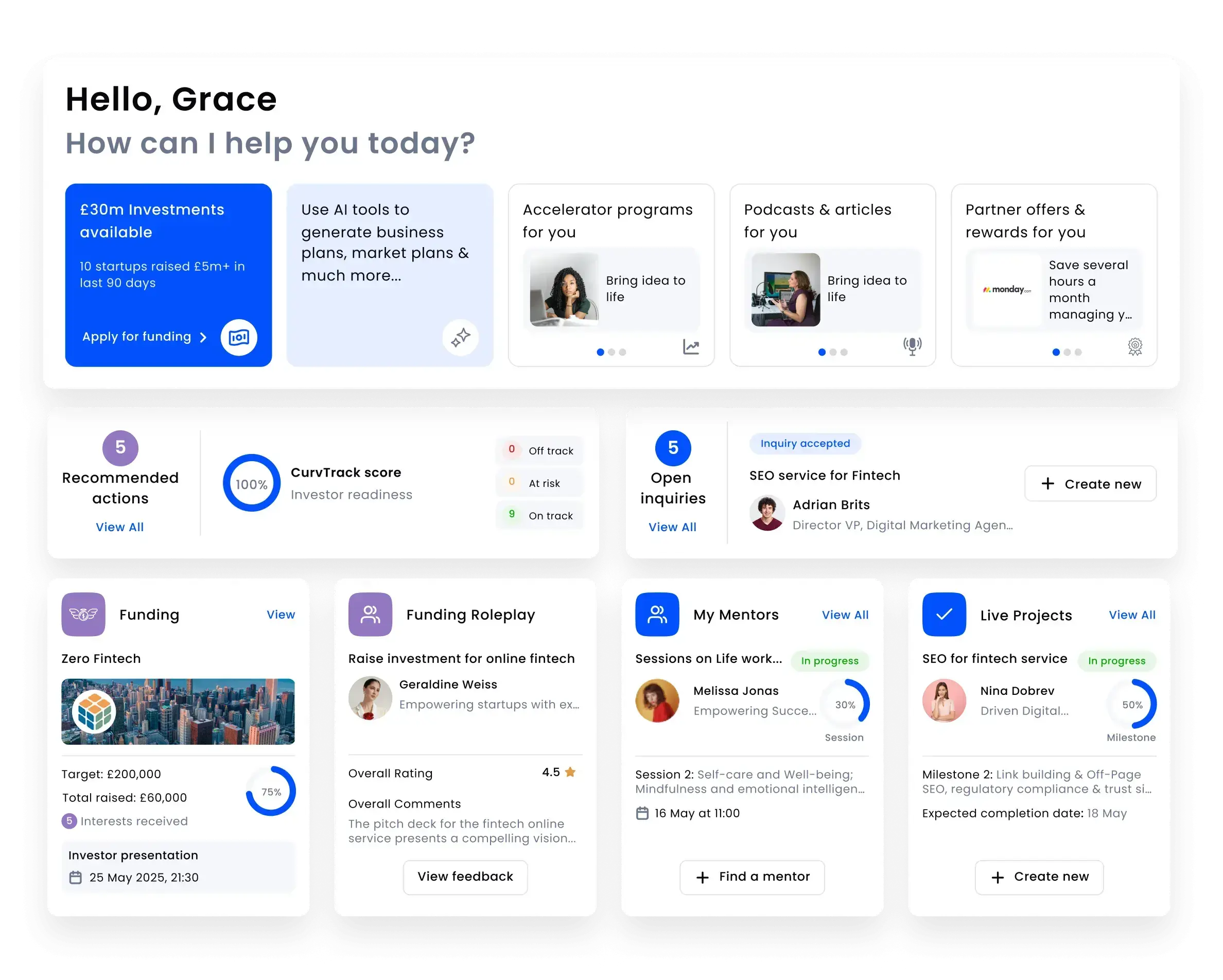 Your personalized hub